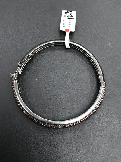 Diamond and Ruby Designer Bangles