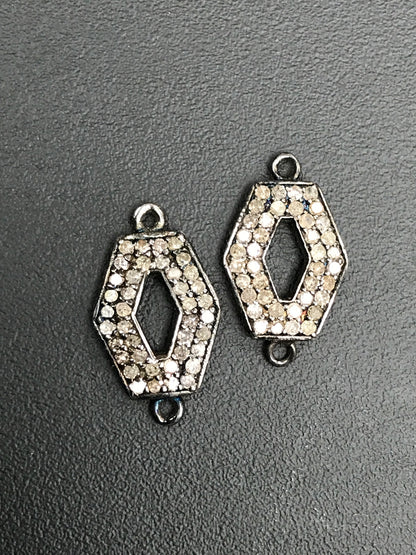 Pave Diamond Charm