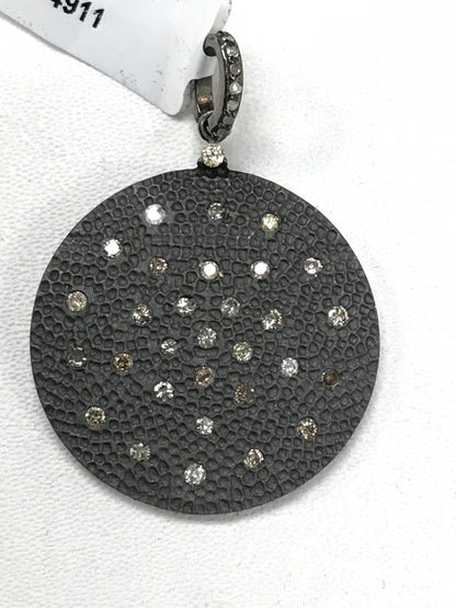 Round Shape Diamond Pendant