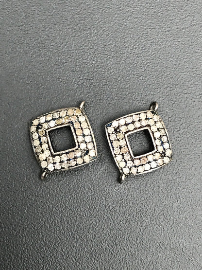 Pave Diamond Charm