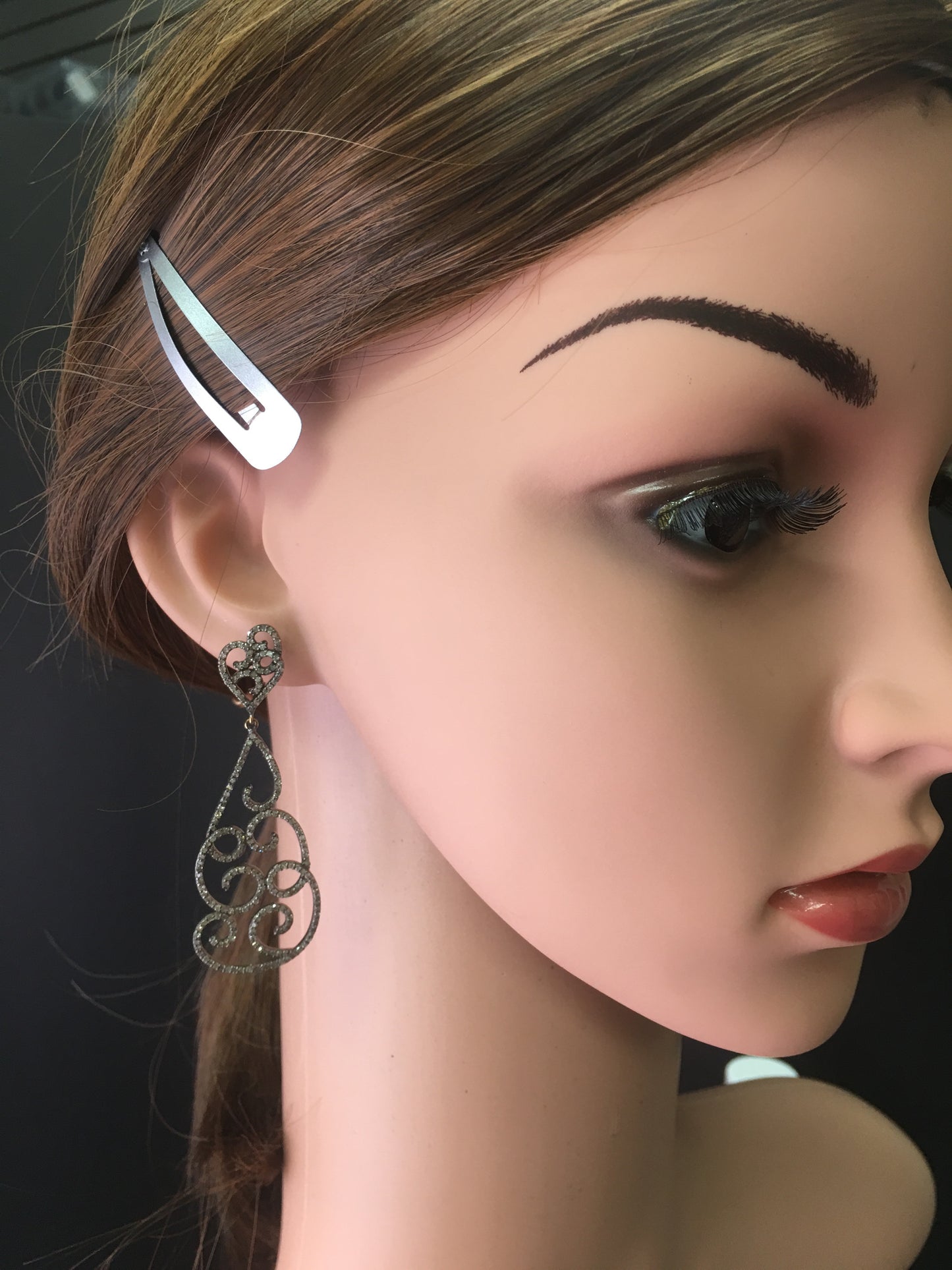 Diamond Earrings,