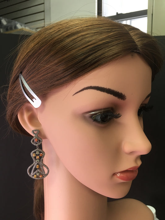 Diamond Earrings,