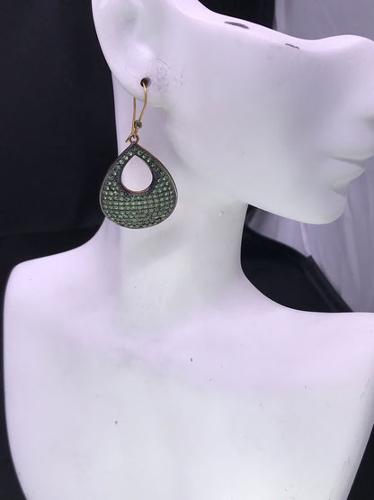 Tsvorite Earrings,