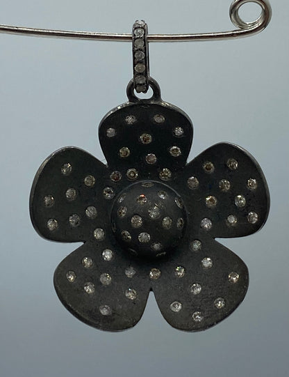 Flower Diamond Pendant