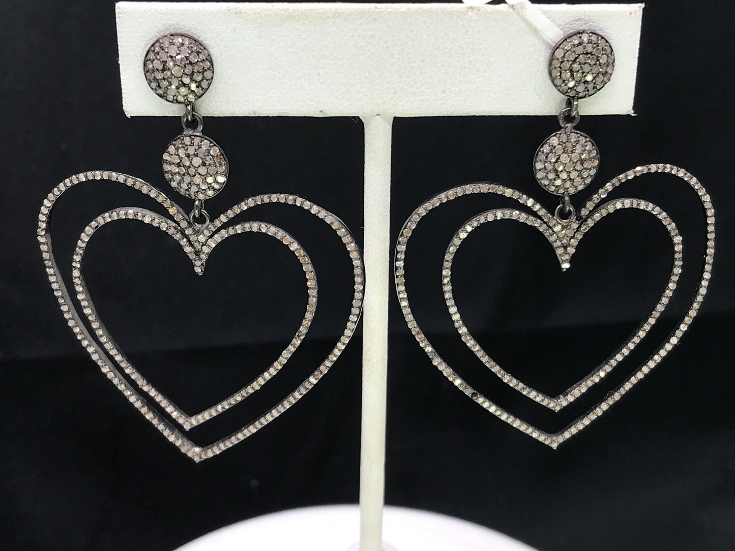 Heart Diamond Earring