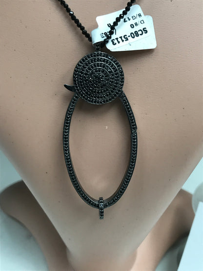 SILVER STONE CLASPS