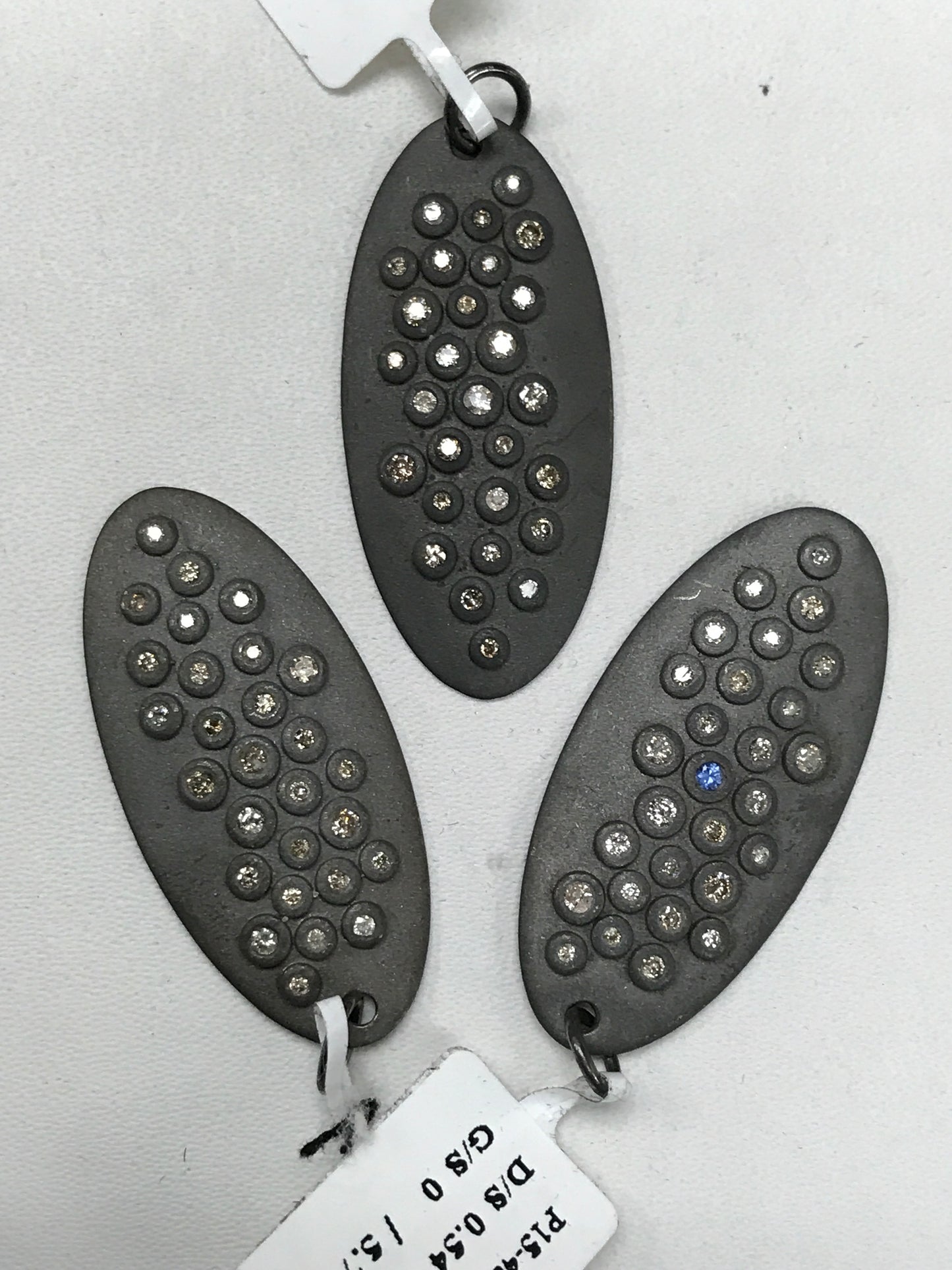 Oval Shape Diamond Pendant