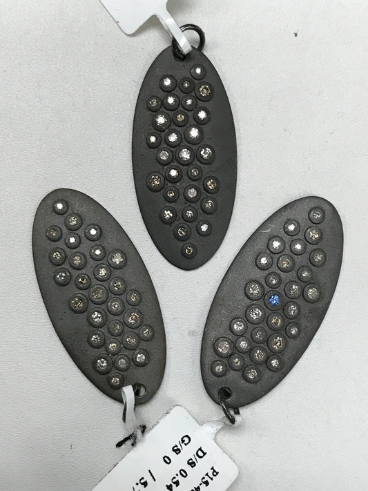 Oval Shape Diamond Pendant