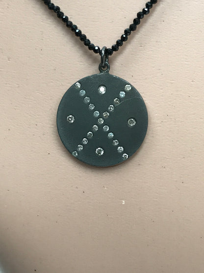 Circle Diamond Pendant