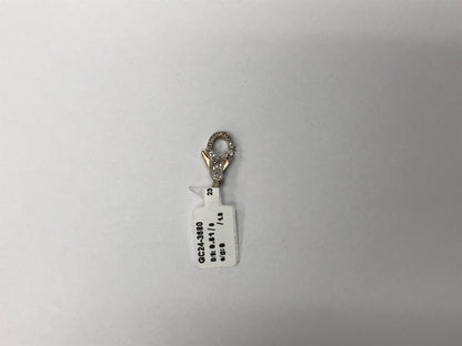 14k Solid Gold Diamond Clasps