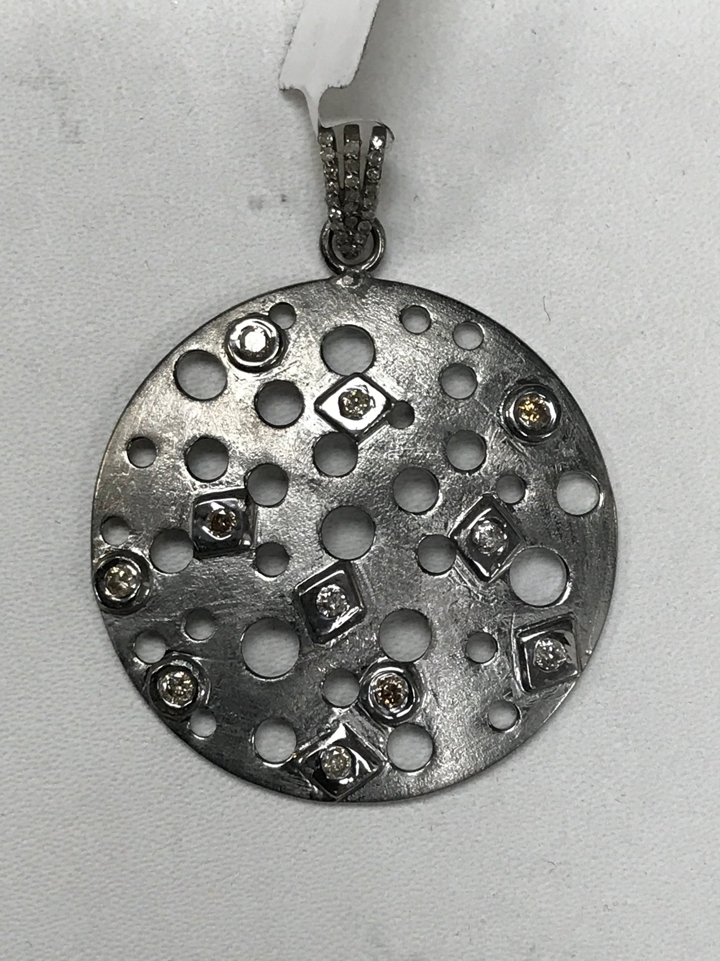 Circular Shape Diamond Charm