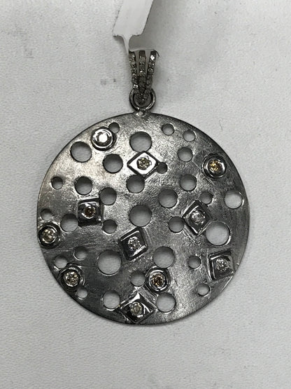 Circular Shape Diamond Charm