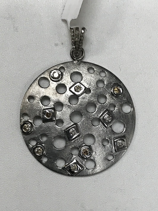 Circular Shape Diamond Charm
