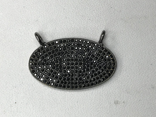 Oval Shape Spinel Charm