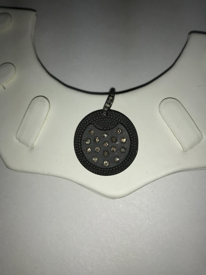 Circular Shape Diamond Pendants & Charms