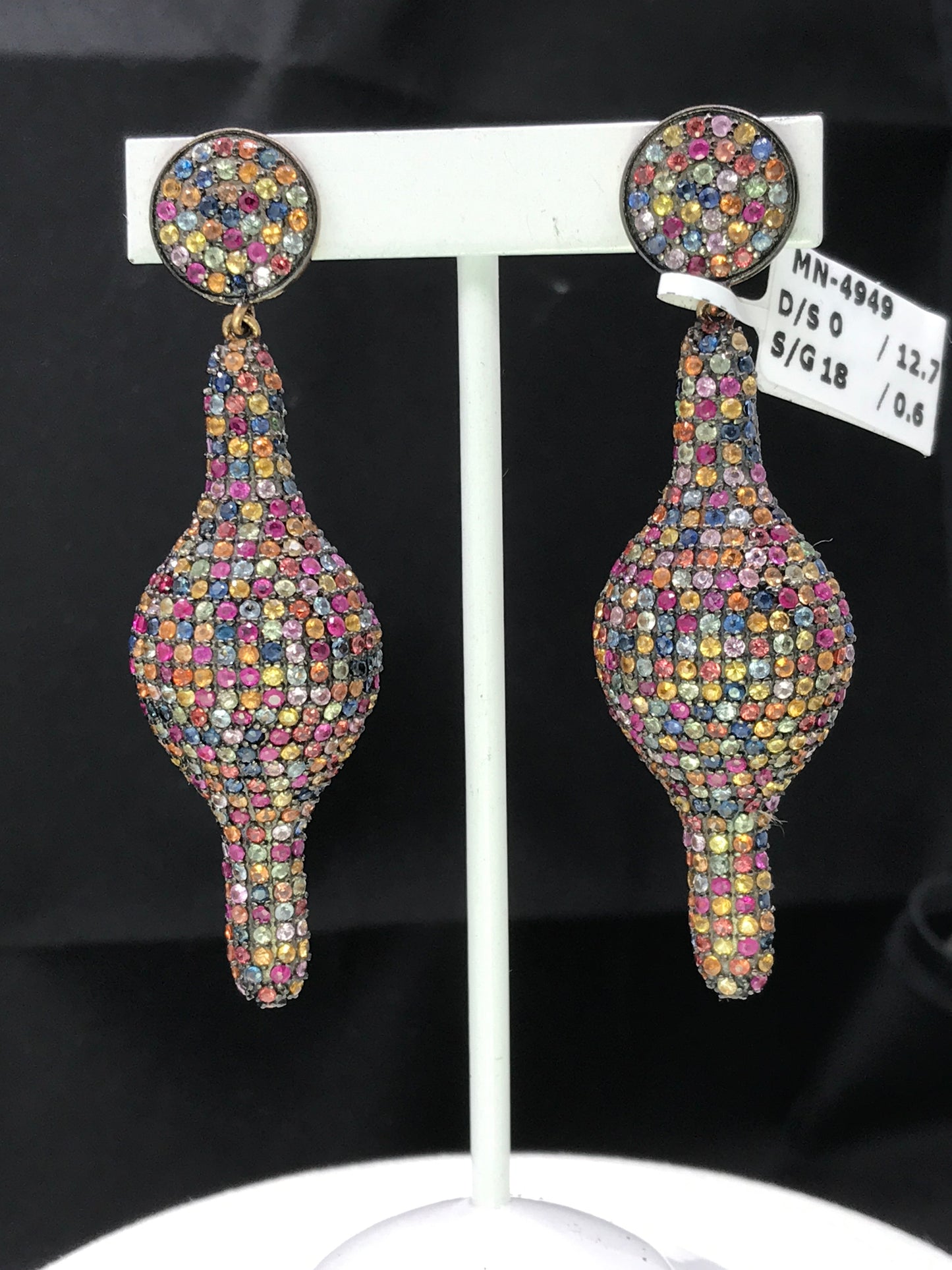 Gemstone  earrings