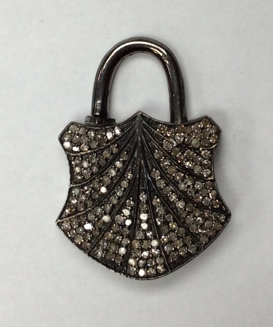 Lock Diamond Charm