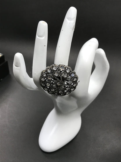 Daimond and Silver Rainbow Moonstone Rings