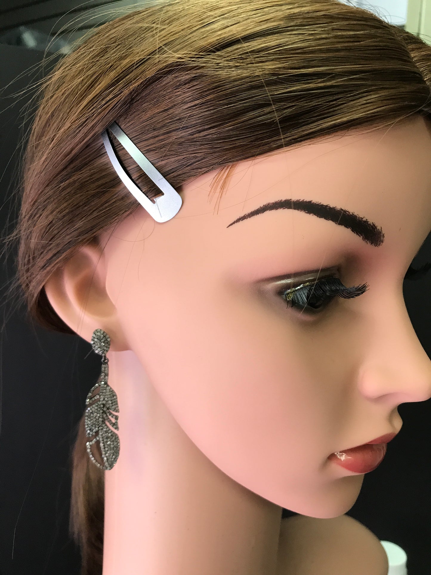 Leaf Earring Diamond