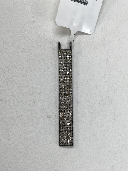 Rectangle Shape Diamond Pendants & Charms
