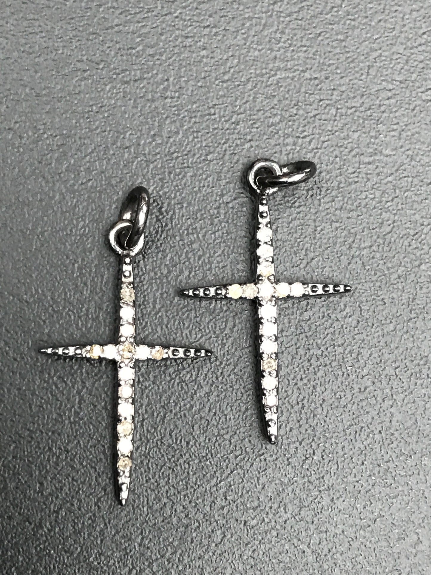Cross Diamond Charm