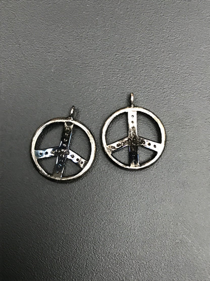 Pave Diamond Charm