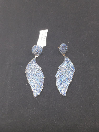 Blue Sapphire Earrings