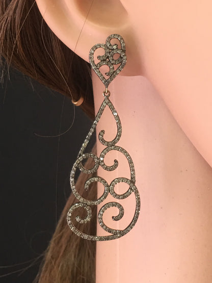 Diamond Earrings,