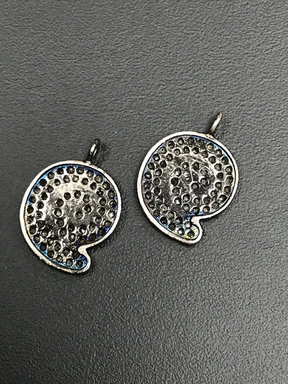 Pave Diamond Charm