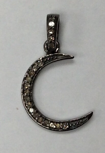 Moon Diamond Charm