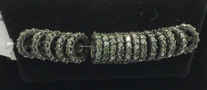 Wheel Shape Spacer Pave Diamond Beads