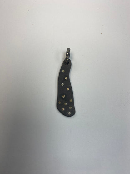 Silver Diamond Charm