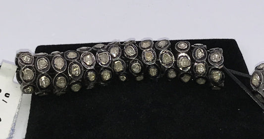 Polki Diamond Spacer Beads