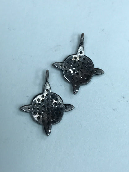Pave Diamond Charm