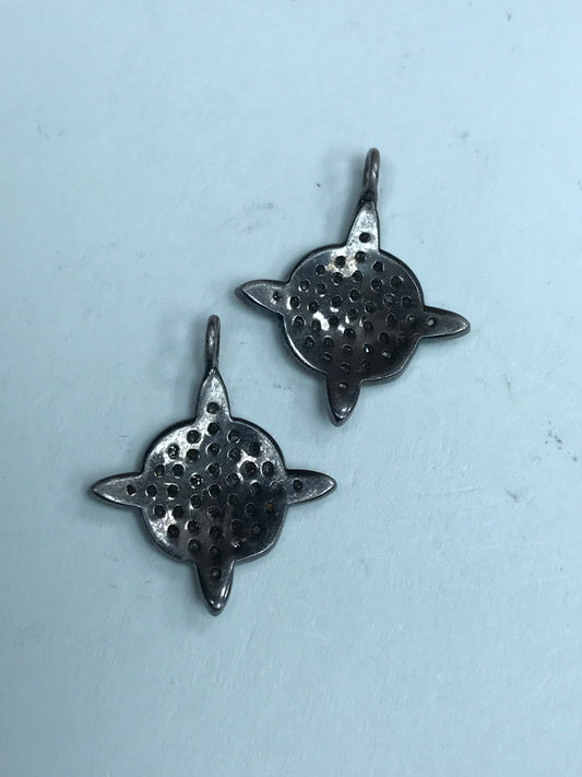 Pave Diamond Charm