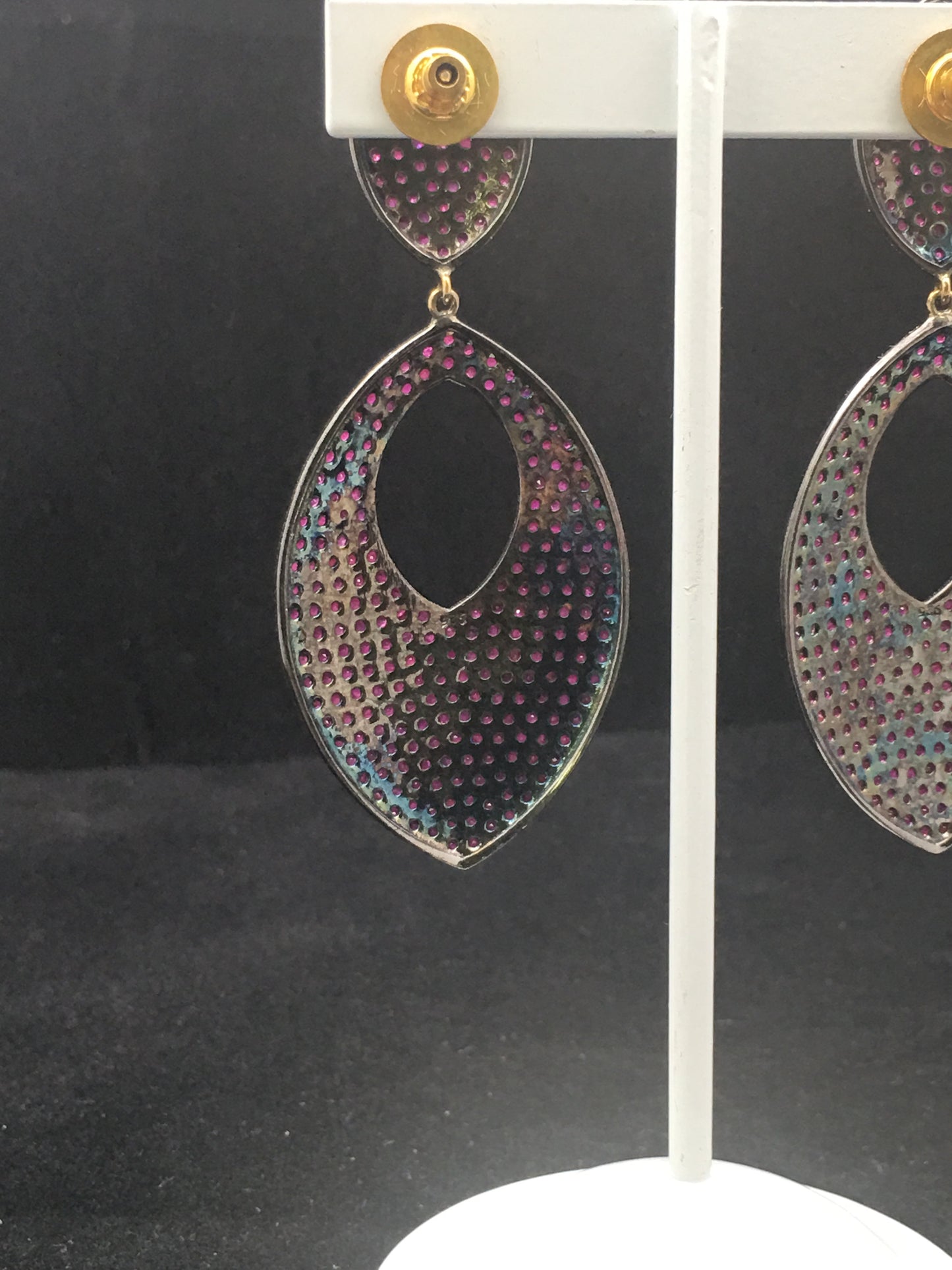 Ruby Earrings,