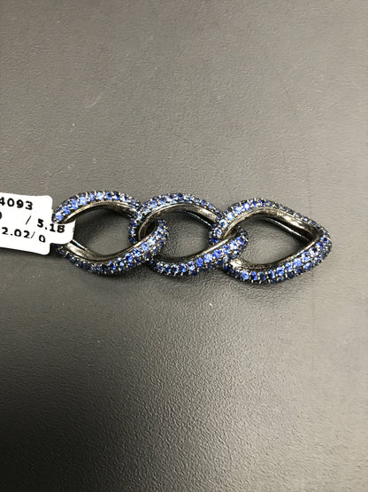 Chain Link Sterling Silver Connector