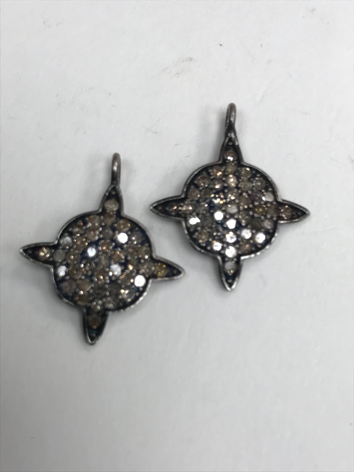Pave Diamond Charm