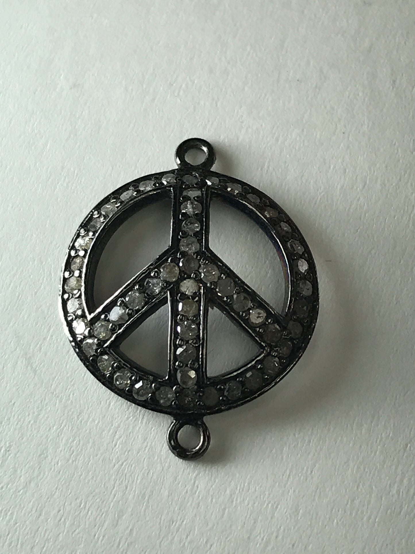 Silver and Diamond Pave PENDANT & CHARMS