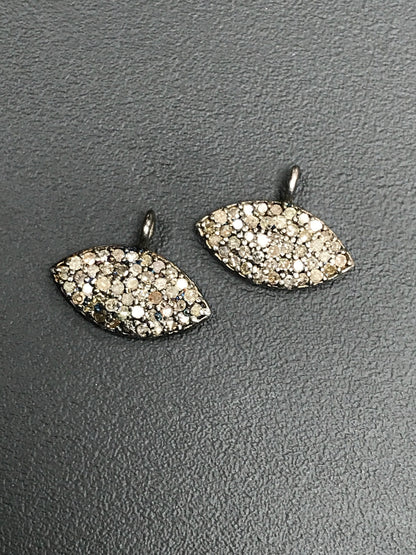 Pave Diamond Charm
