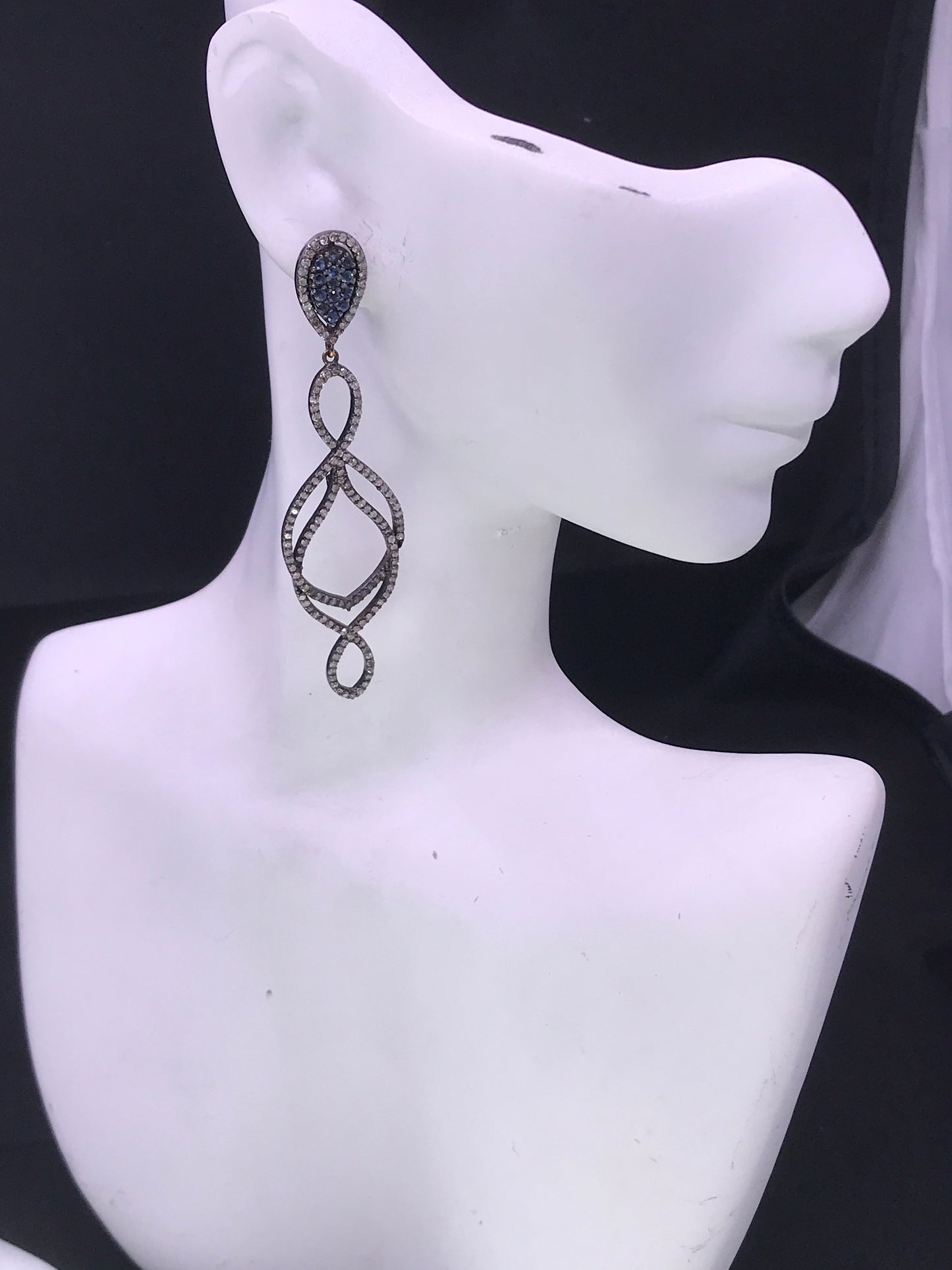 Diamond Earrings,