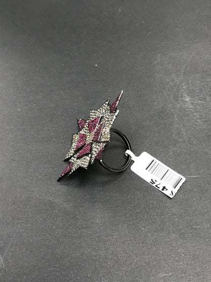 Diamond and Ruby Designer Ring