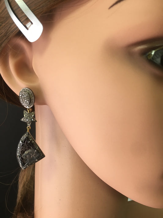Diamond Earrings,