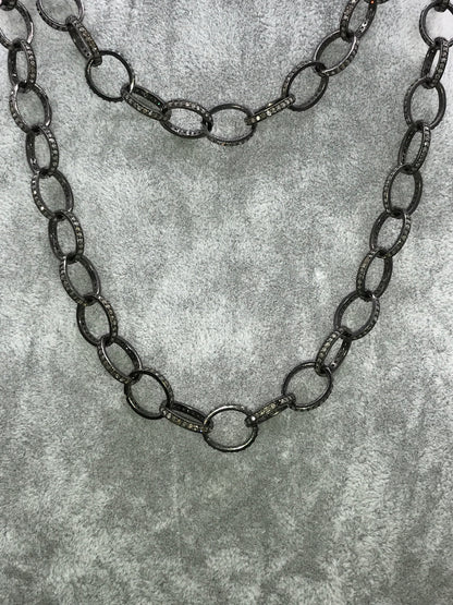 Diamond link Chain Necklace