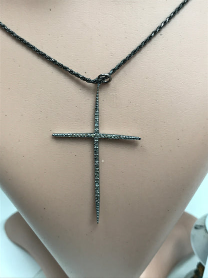 Diamond Cross Pendant