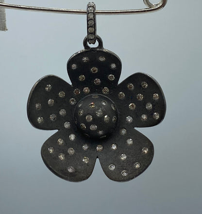 Flower Diamond Pendant