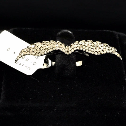 Angel Wing Diamond Ring