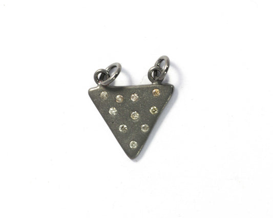 Triangle Shape Diamond Pendant